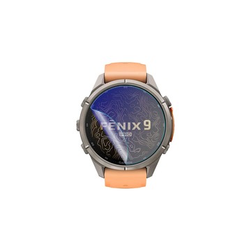 o-one 【護眼小螢膜】Garmin fenix 9 Pro 51mm 抗藍光手錶保護貼 全新升級 划痕自動修復 軟膜(2入)