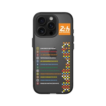 iPhone 16 Pro Clear (相機按鈕) 酷墨灰 - 24 Hours of Le Mans - 24h - Racetracks