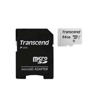 Transcend 300S 64G MicroSDXC UHS-I 記憶卡(TS64GUSD300S-A)