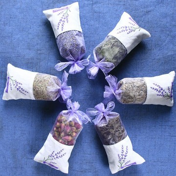 薰衣草香包玫瑰艾葉艾草端午節diy材料香袋 j846