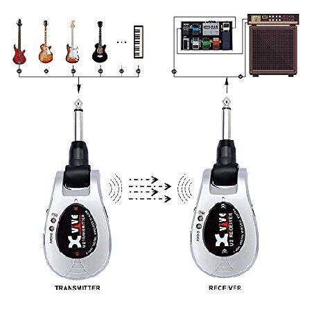 Xvive U2 rechargeable Wireless Guitar System Digital Transmitter Receiver for Electric Bass Violin 2.4GHZ