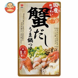 盛田（ハイピース） 盛田 国産紅ずわい 蟹だし うま鍋つゆ 750gパウチ×12袋入×(2ケース)｜ 送料無料