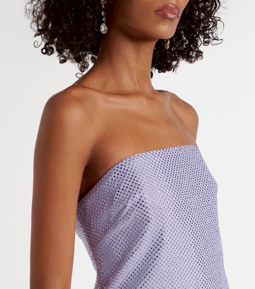 Roland Mouret Embellished strapless minidress