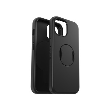OTTERBOX iPhone 15 6.1吋 OtterGrip Symmetry 炫彩幾何保護殼-黑(支援MagSafe)