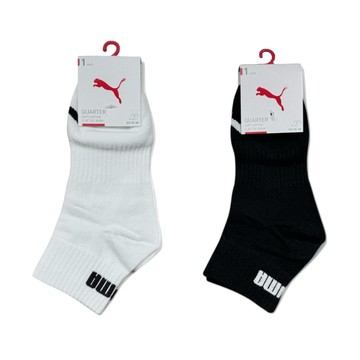 PUMA 襪子 Fashion 跳豹短襪 短襪 運動襪 休閒襪 訓練襪 運動短襪 休閒短襪 單雙入 舒適 白色 黑色