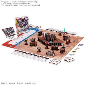 【預購】GUNDAM ASSEMBLE 鋼彈微縮模型戰棋遊戲 起始套組01 (ST01)+KARDIKO卡套