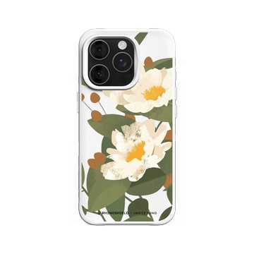 iPhone 16 Pro SolidX 白 - Janice Sung - Flora 花
