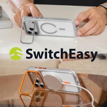 SwitchEasy｜iPhone17系列 LenStand M 鏡頭支架保護殼 手機殼 防摔殼 磁吸殼 支架殼 i17Pro i17Promax iPhone Air i17