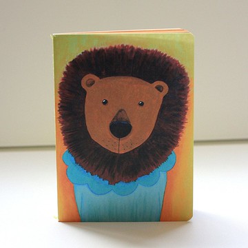 大筆記本 ∣ 小丑獅