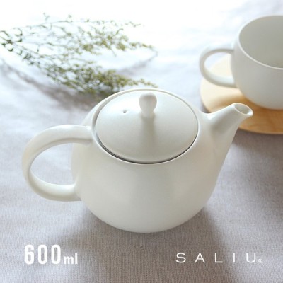 Saliu 結 Yui ティーポット 330ml 紅茶 ポット 急須 おしゃれ 磁器 日本製 マット 茶こし セット かわいい デザイン 即納 通販 Lineポイント最大get Lineショッピング