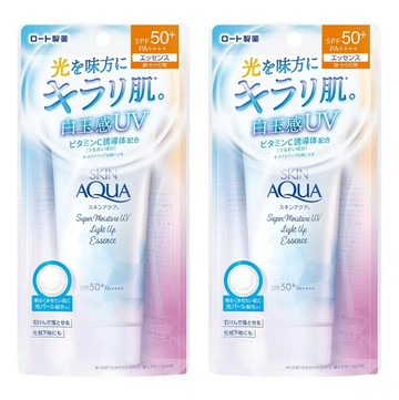 曼秀雷敦 水潤肌超保濕煥光亮采防曬露 70公克 X 2入