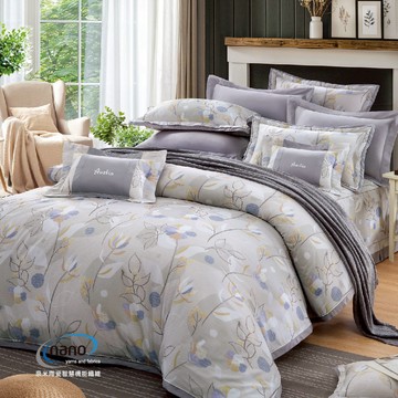 兩用被床包四件組 /60支無異纖精梳美國棉 /2560普莉緹