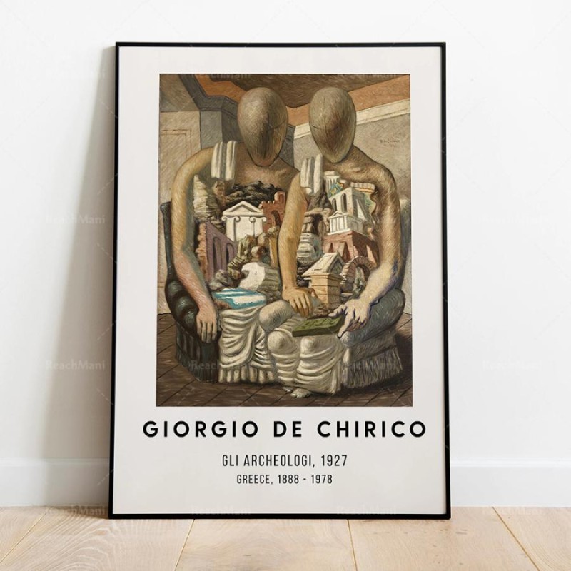 ポスター ジョルジョ デ キリコ キーリコ Giorgio de Chirico