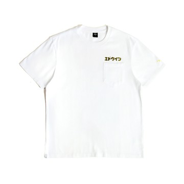 EDWIN｜男裝｜機器人寬版口袋短袖T恤