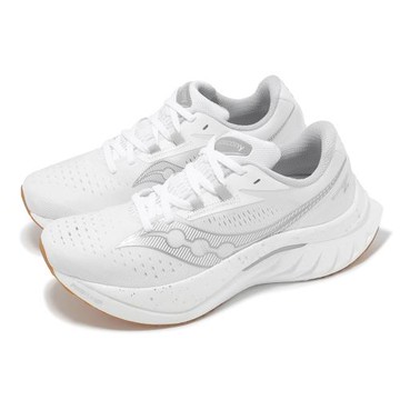 Saucony 競速跑鞋 Endorphin Speed 4 女鞋 白 銀 輕量 回彈 路跑 運動鞋 索康尼 S1094011