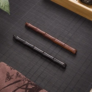 直銷茶針茶刀廠家竹節錐普洱茶烏木廠家直銷普洱茶道配件手工刀手
