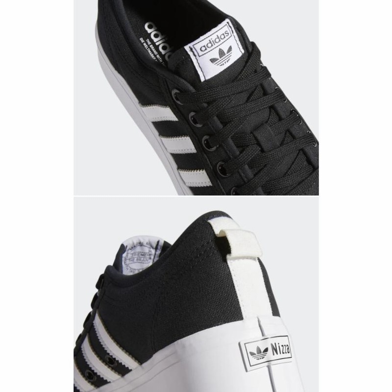 スニーカー adidas Nizza Platform W Black White FV5321 Black adidas Nizza Platform Sneakers | Free Shipping with