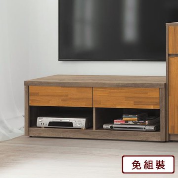 【AS雅司】艾融混色4尺長櫃-121*40*42cm-2色可選