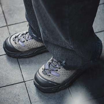 馬登城市戶外鞋男鞋春季運動休閒老爹鞋徒步登山鞋復古百搭潮鞋子