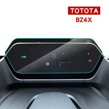 【KT BIKER】TOYOTA BZ4X 2022 螢幕鋼化膜 豐田 儀錶板 螢幕鋼化膜 抗藍光 螢幕保護 螢幕膜