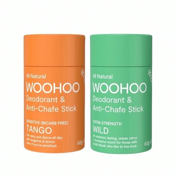 澳洲Woohoo哇呼神奇體香棒/防摩擦膏經典2入優惠組(規格可選) - 海洋木香組