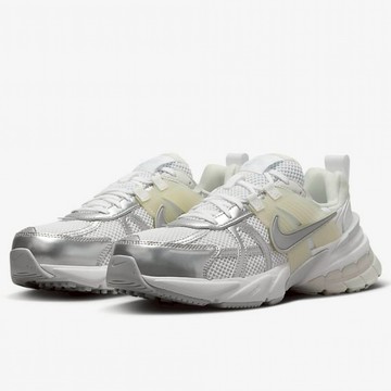 S.G W NIKE V2K RUN FD0736-104 白銀 休閒鞋 運動鞋 復古 透氣 網眼 金屬感 男女鞋