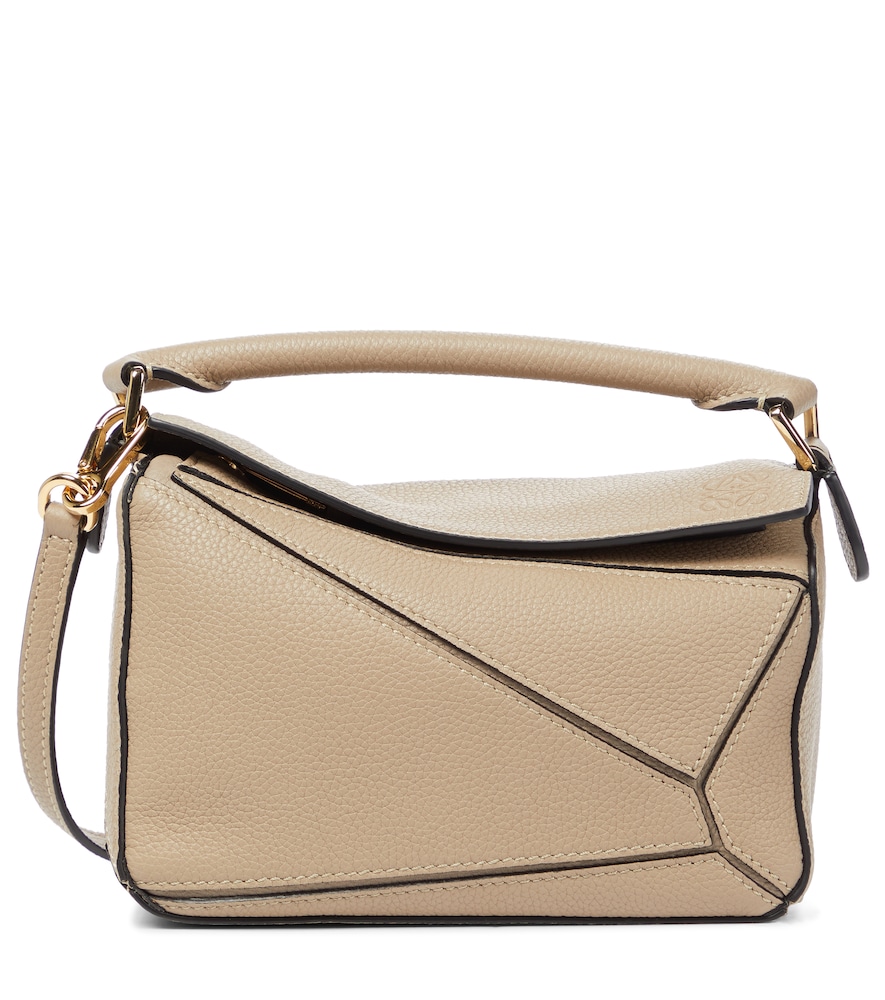 Puzzle Mini leather shoulder bag