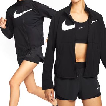 Nike As W Nk Tempo Swsh Hbr Df Jkt 女款 黑色 立領 夾克 外套 HV2648-010