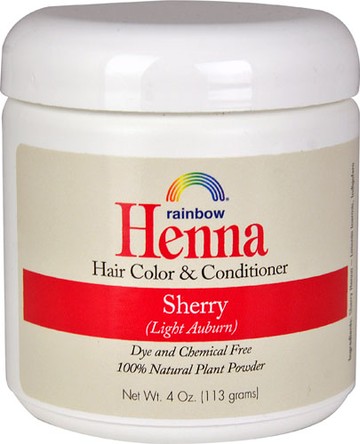 Rainbow Research Henna Hair Color and Conditioner Sherry 4 oz