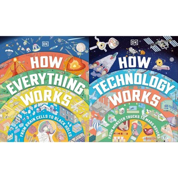 (現貨)DK出版 How Everything Works +  How Technology works 萬物運作原理 + 技術運作原理