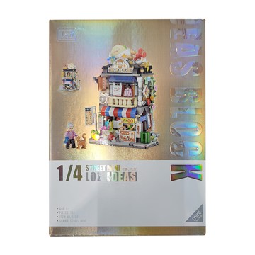 LoZ 積木玩具  阿婆小吃店  1盒