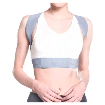 SAMEPEAK 防駝美背挺胸訓練背帶 灰色  XL  1個