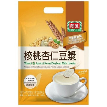 薌匯 沖泡飲品(核桃杏仁豆漿 28g*10入/袋) [大買家]
