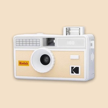 【Kodak 柯達】新型多功能底片相機 i60 淡杏色