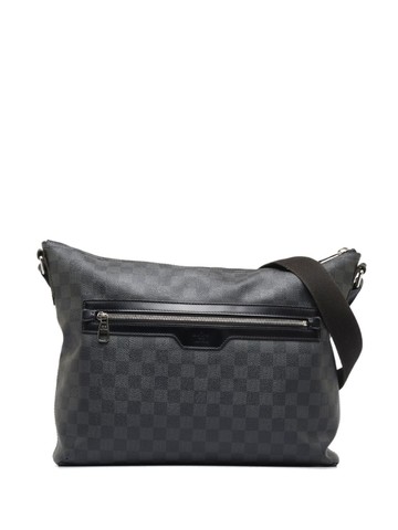Louis Vuitton - 2011 pre-owned Mick MM messenger bag - women - Canvas - One Size - Black