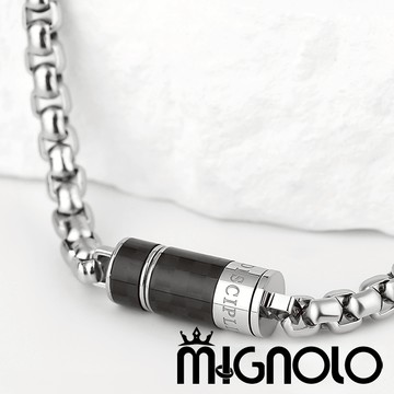 MIGNOLO💫炭鐵項鍊 鈦鋼項鍊 項鏈 項鍊男 男生項鍊 項鏈 嘻哈項鍊
