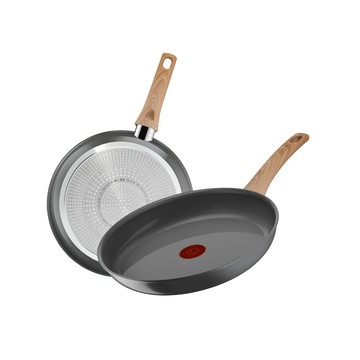 Tefal 法國 綠生活陶瓷不沾系列28CM平底鍋法國製IH適用