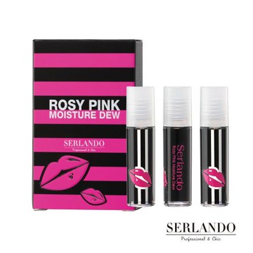 SERLANDO詩蘭朵 粉漾嬌點潤紅露 三入組 3ml*3