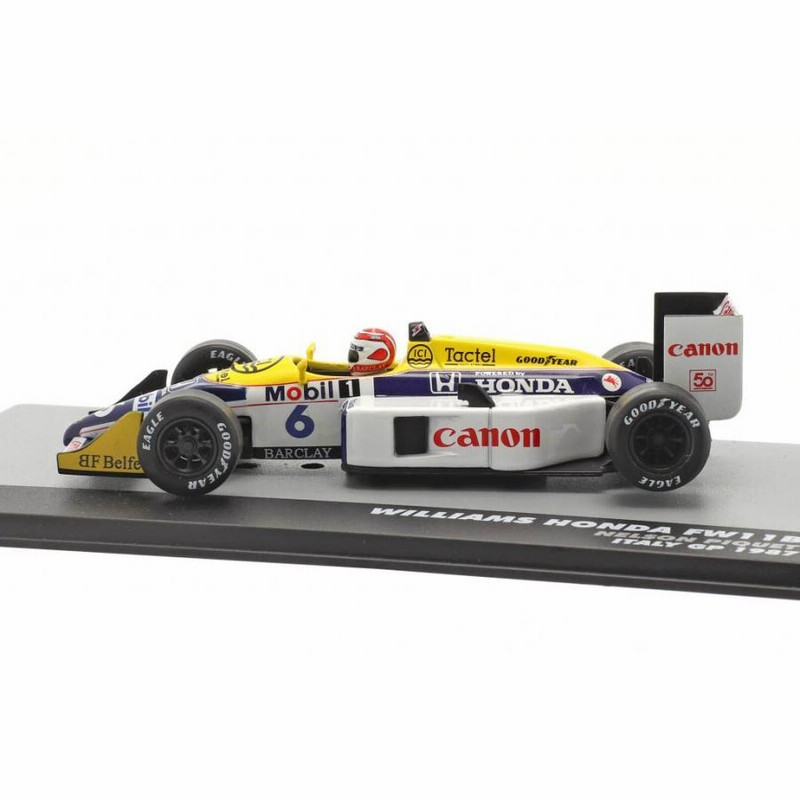 アルタヤ 1/43 ウィリアムズ F1 FW11B 1987 イタリアGP ネルソン ピケ フィギア Williams #6 winner  Italian GP 1987 ALTAYA | LINEブランドカタログ