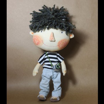 手作布偶 Handcrafted fabric doll Model No.: 2025-JF-06