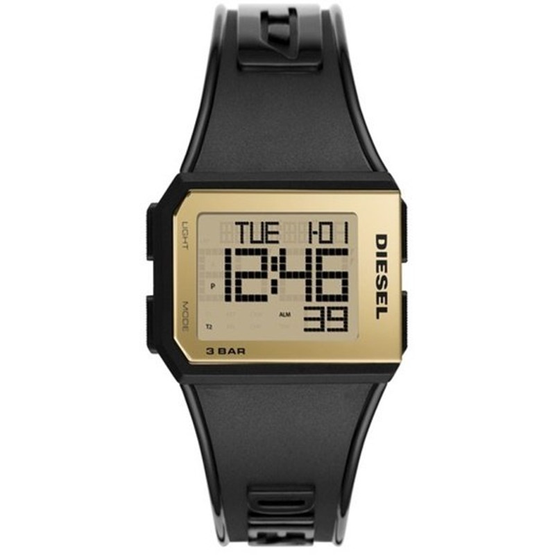かっこいい ギフト デジタル 腕時計 ディーゼル メンズ レディース ユニセックス ブラック ラバー ホワイトデー 母の日 22 通販 Lineポイント最大get Lineショッピング