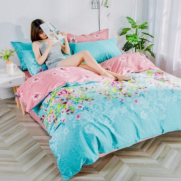 ins風純棉床上用品四件套北歐風100全棉簡約春秋季床單三件套被套