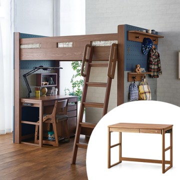 KOIZUMI_PEG雙抽書桌PDD-642‧幅100cm