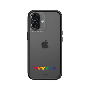 iPhone 17 Mod NX -邊框背蓋組合 (相機按鈕) 黑 - 迪士尼-米奇 Mickey - Pride Celebration-Simple