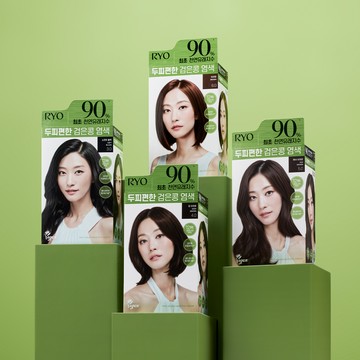 Ryo Scalp Care Black Soybean Hair Dye 120g 5.0 Ash Brown