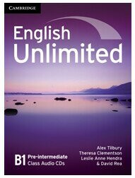 English Unlimited B1 Pre-intermediate Class Audio CDs (3) (1版) Tilbury  Cambridge