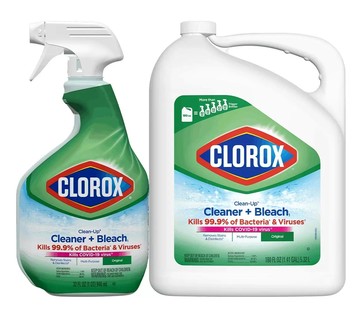 [COSCO代購6]  D913437 Clorox 高樂氏 廚房漂白清潔劑 噴槍瓶 946毫升 + 補充瓶 5.32公升