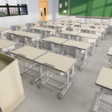 公司貨 最低價 兒童學習桌 兒童書桌可升降  免安裝書桌兒童學習桌可升降小學生寫字桌簡約小孩家用課桌椅套裝