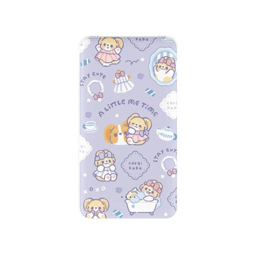 【插畫家聯名】柯基犬卡卡我的小小時光雙線快充10000mAh行動電源