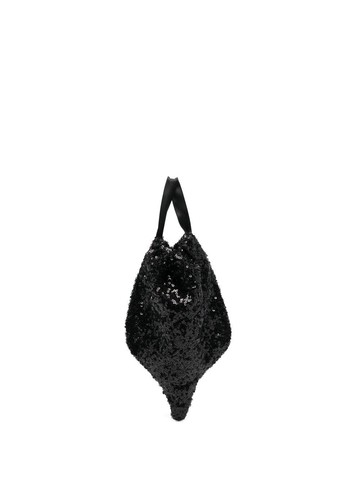 Alchemy - sequin-embellished clutch bag - women - Polyester/Spandex/Elastane/Viscose - One Size - Black